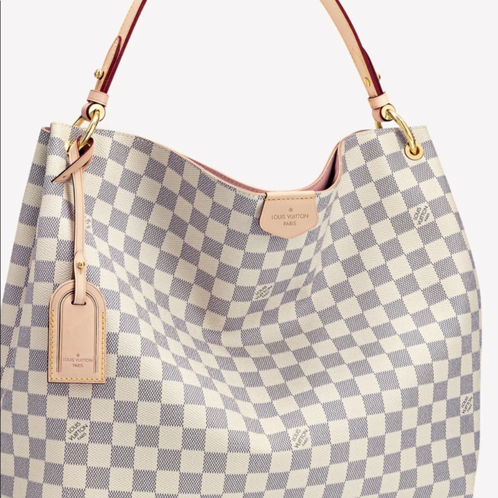 Louis Vuitton Graceful Shoulder Bag White/Cream